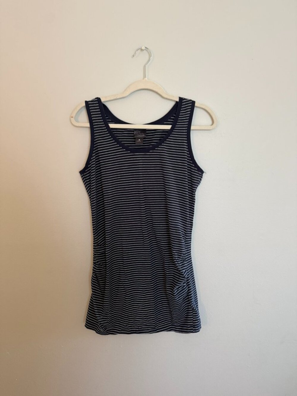 Striped Maternity Tank Top - M